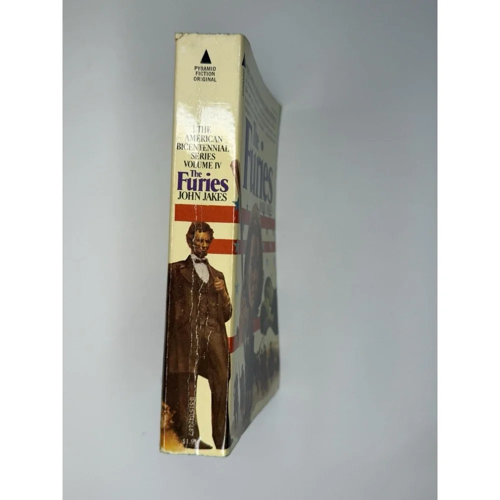 The Furies John Jakes Paperback Pyramid American Bicentennial Series Vintage
